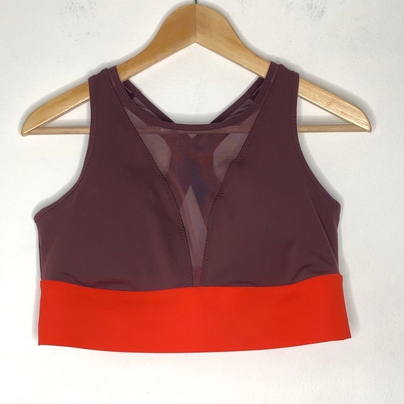 Athleta Sports Bra in Burgundy and Orange - Picture 11 of 11
